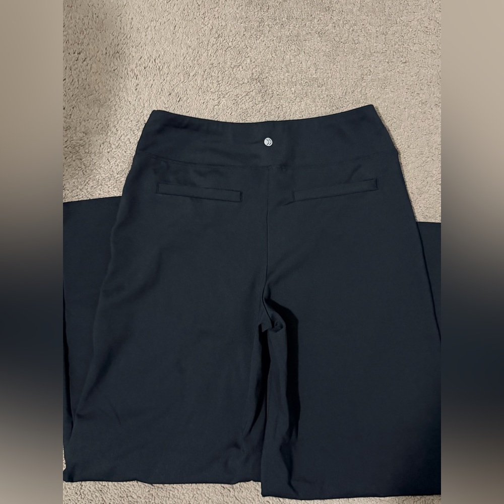 Women's Black Wide-Leg Pants - Picture 7 of 8